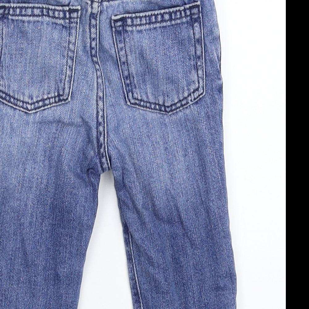 Gap Baby Blue Denim Capri Jeans Size 9-12 Months