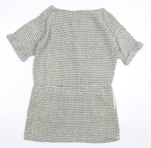 Zara Womens Beige Geometric Mini Size M