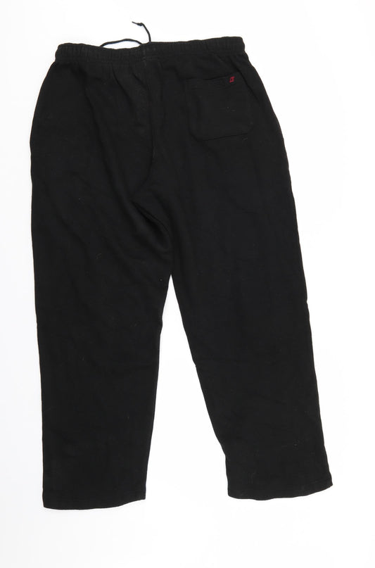 CS Active Womens Black Sweatpants Trousers Size 2XL L27 in - Elastic Waist