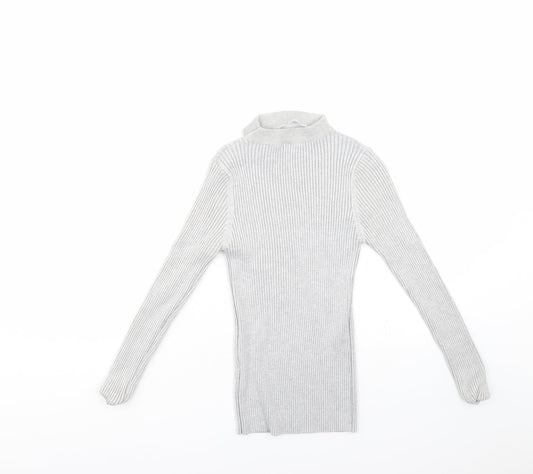 Cherry Koko Womens Grey Pullover Jumper Size S