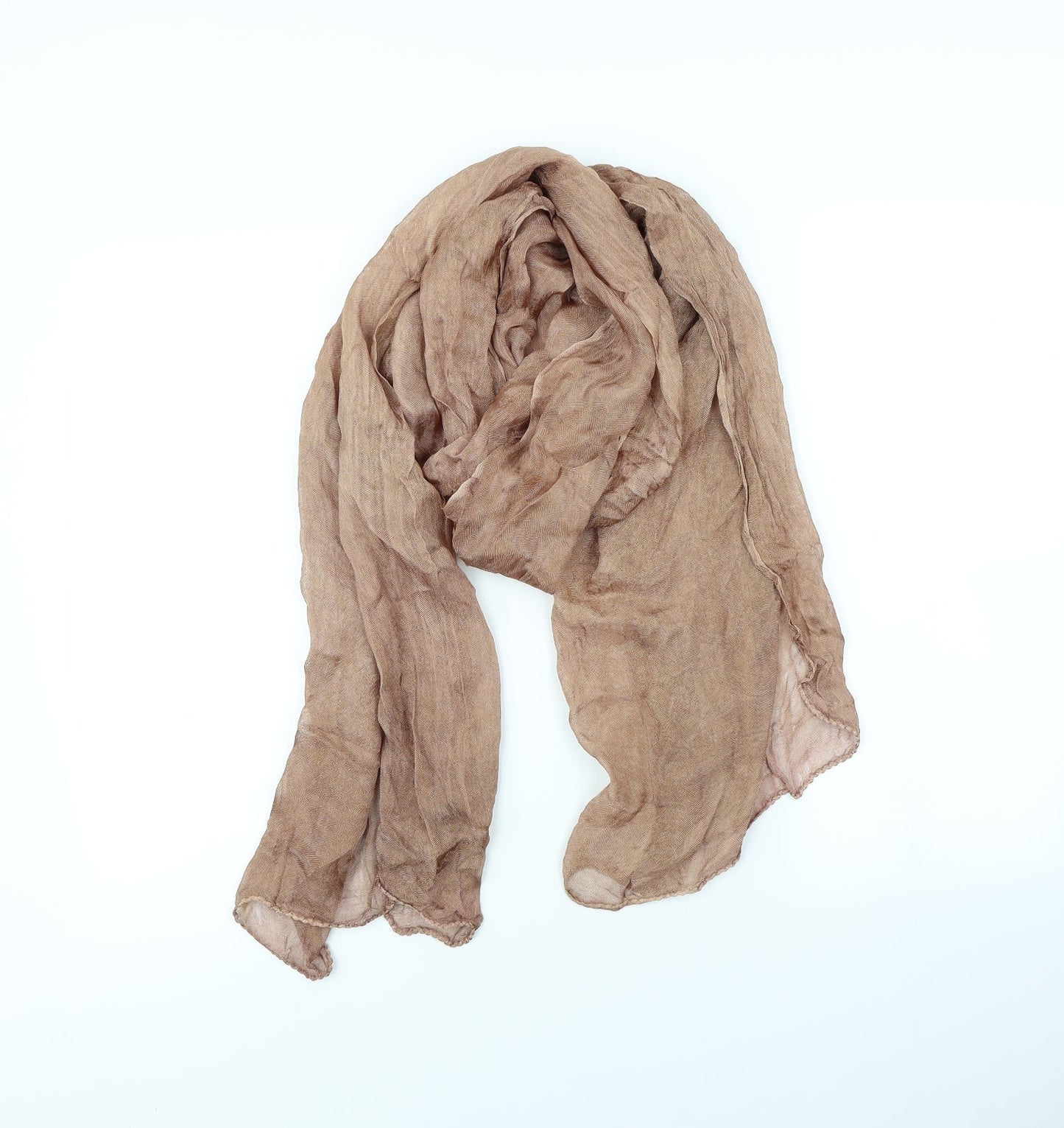 Preworn Womens Brown Scarf