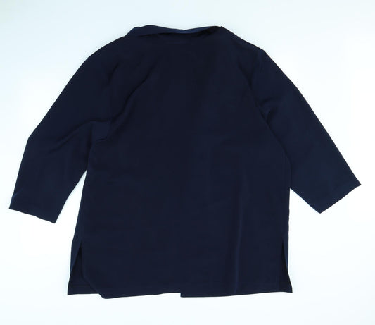 rabitex Womens Blue Jacket Size 4