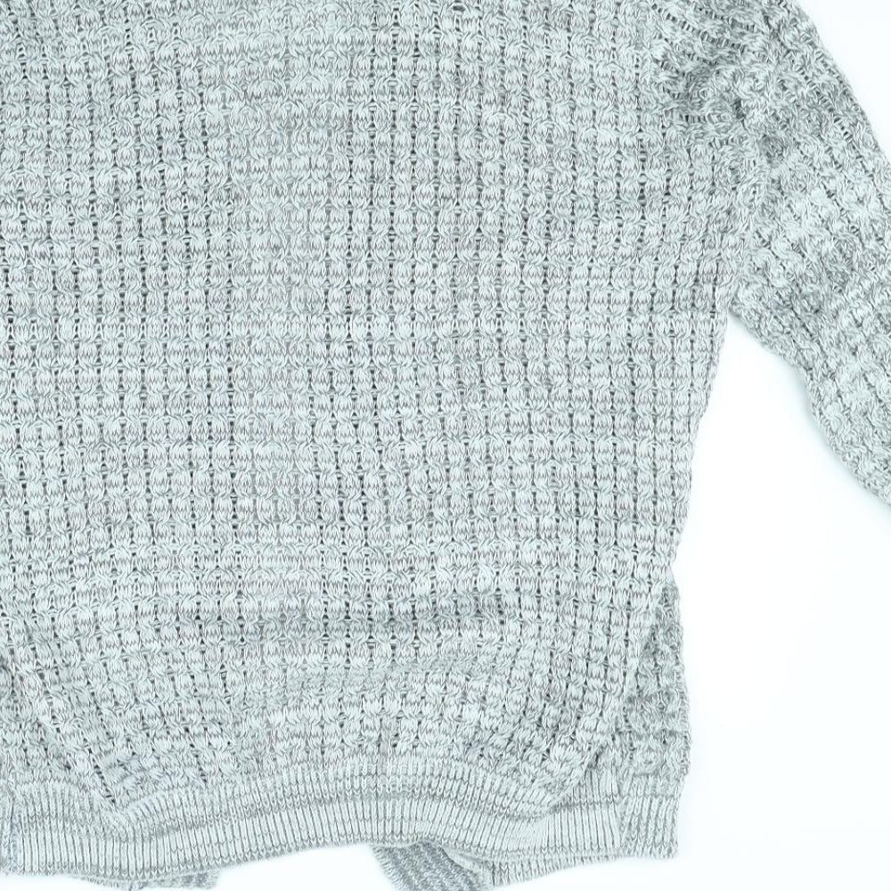 Glimpse Womens Grey Jacket Size L