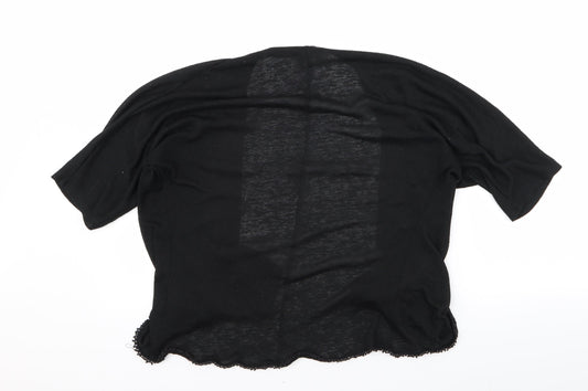 Dorothy Perkins Womens Black Cardigan Jumper Size M