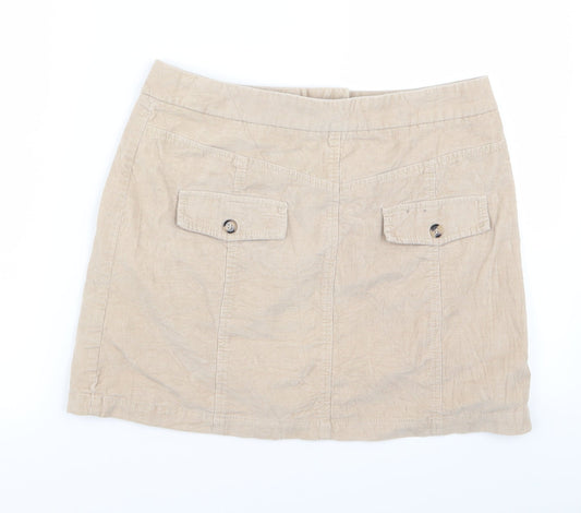 m&s Womens Beige Straight & Pencil Set Size S