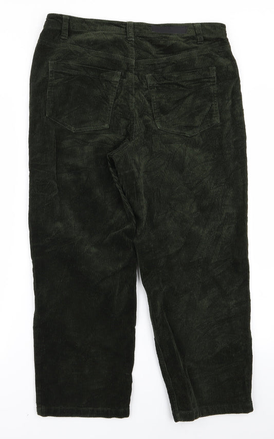 Preworn Womens Green Trousers Size 38 L32 in