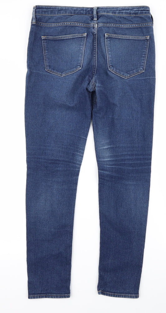 Preworn Womens Blue Skinny Jeans Size 28 L27 in