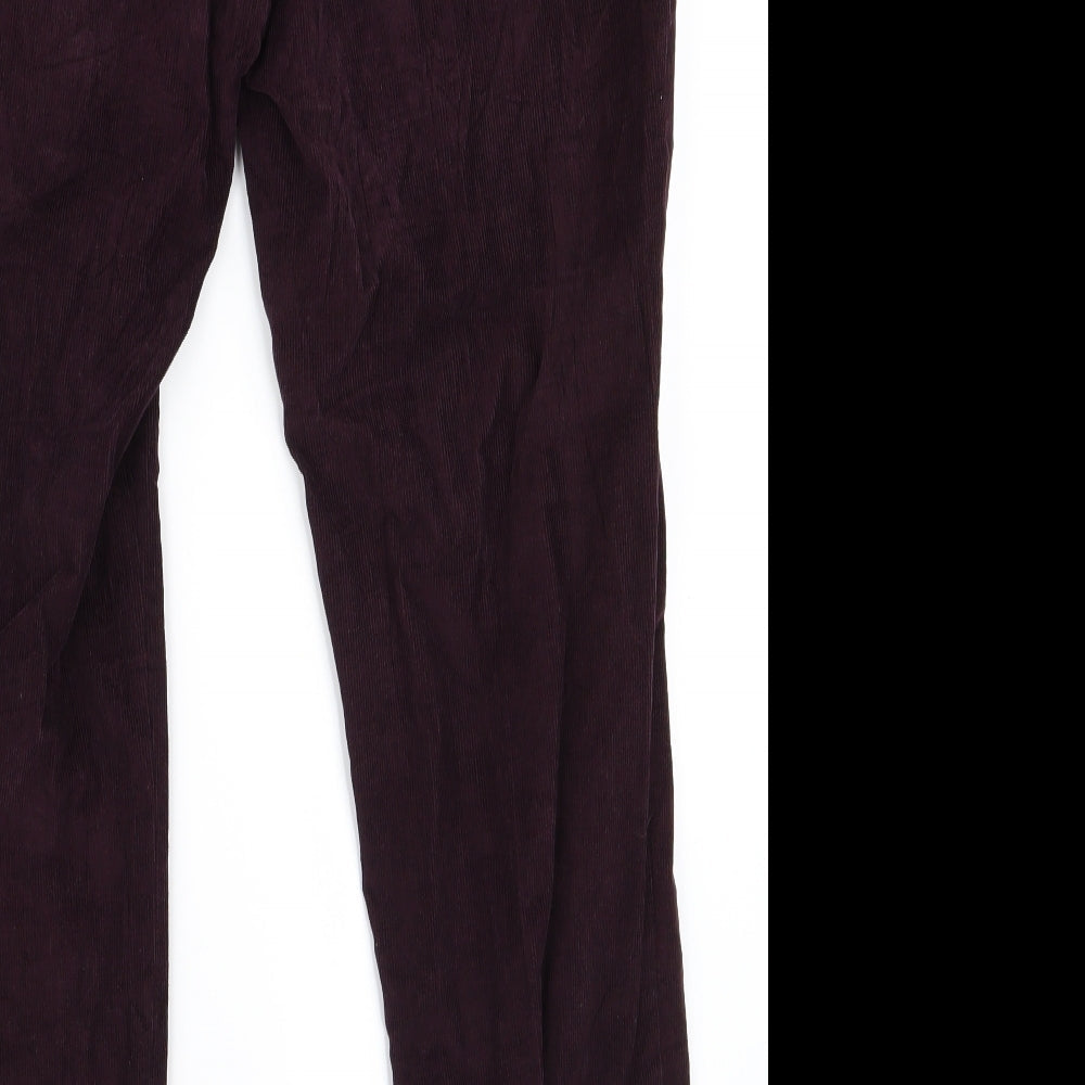 Preworn Womens Purple Trousers Size 36 L28 in - v