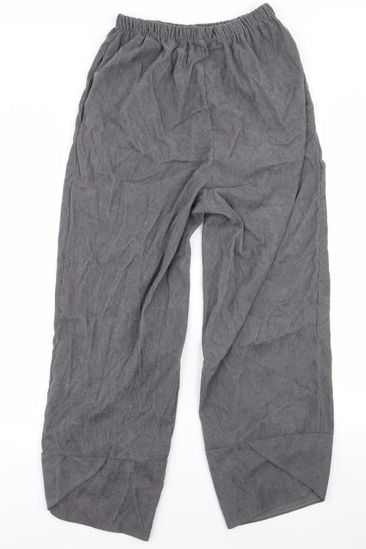 Preworn Womens Grey Jogger Trousers Size 8 L24 in