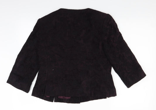 Country Club Womens Red Jacket Size 12