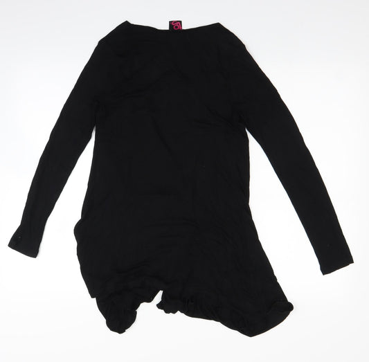 TG Womens Black Cardigan Jumper Size 8