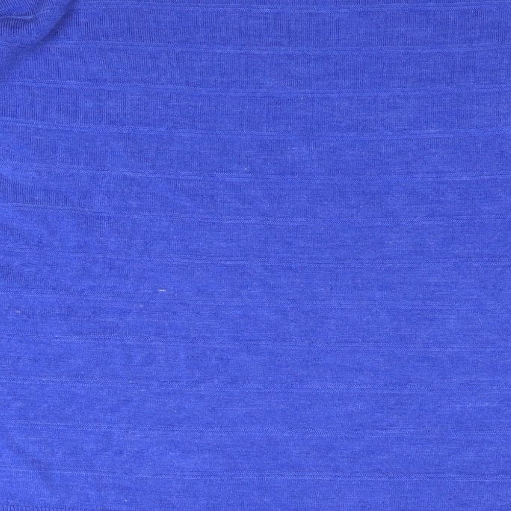 M&Co Womens Blue Pullover Jumper Size 18