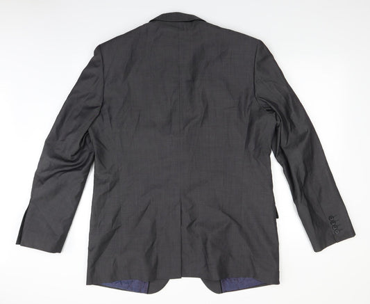 Marks and Spencer Mens Grey Jacket Suit Jacket Size 44