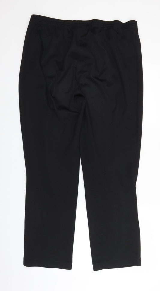 Damart Womens Black Trousers Size 29 in L26 in