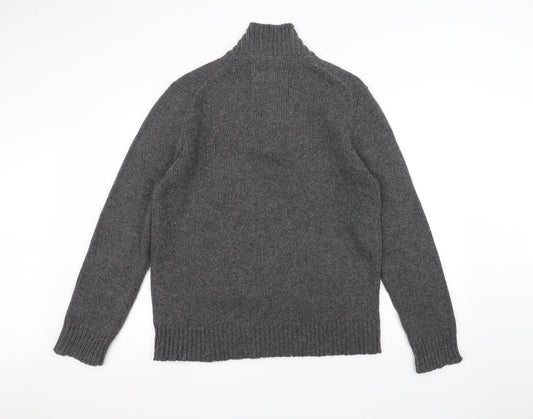 Brave Soul Womens Grey Knit Jacket Size L