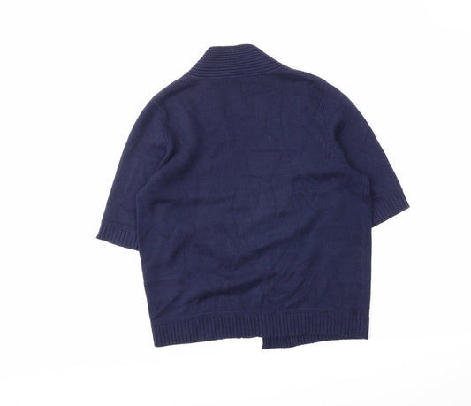 Profile Womens Blue Cardigan Jumper Size 14