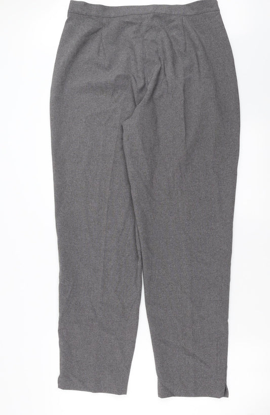Bonmarché Womens Grey Trousers Size 18 L29 in