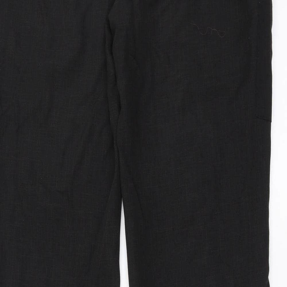 Dimensions Womens Black Trousers Size 10 L31 in - Bootcut