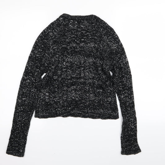 benma Womens Black Pullover Jumper Size S