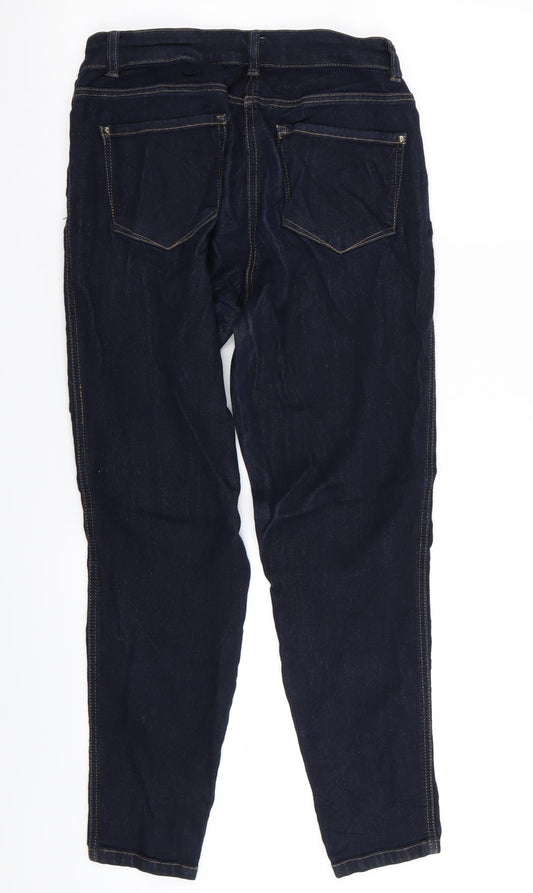 TU Womens Blue Skinny Jeans Size 12 L28 in