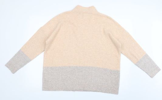 Marks and Spencer Womens Pink Knit Pullover Jumper Size L