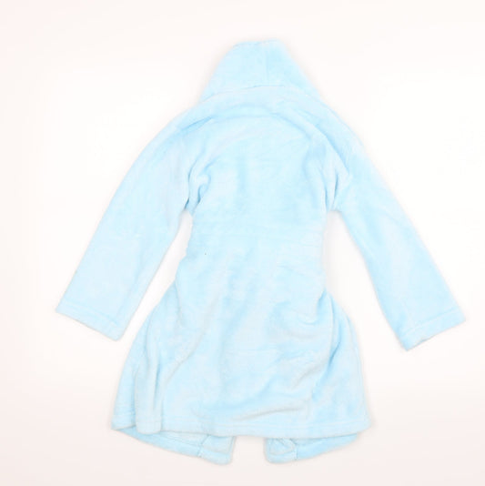 Girls Girls Blue Geometric Top Gown Size 5-6 Years