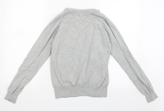 Only Womens Grey Pullover Jumper Size M