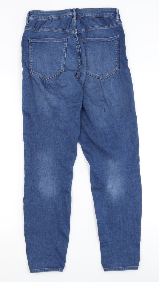 H&M Womens Blue Jegging Jeans Size 10 L25 in