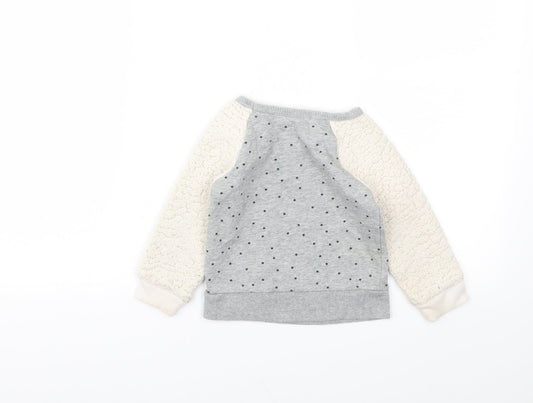 Gap Boys Grey Pullover Sweatshirt Size 2 Years
