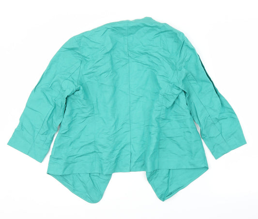 Monsoon Womens Green Cardigan Jumper Size 8
