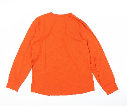 Gap Boys Orange Pullover Jumper Size 2XL