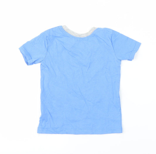 George Boys Blue Basic T-Shirt Size 9-12 Months