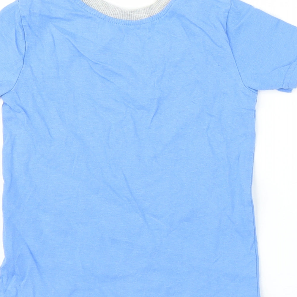 George Boys Blue Basic T-Shirt Size 9-12 Months