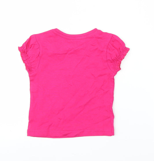 Studio Girls Pink Basic T-Shirt Size 12-18 Months