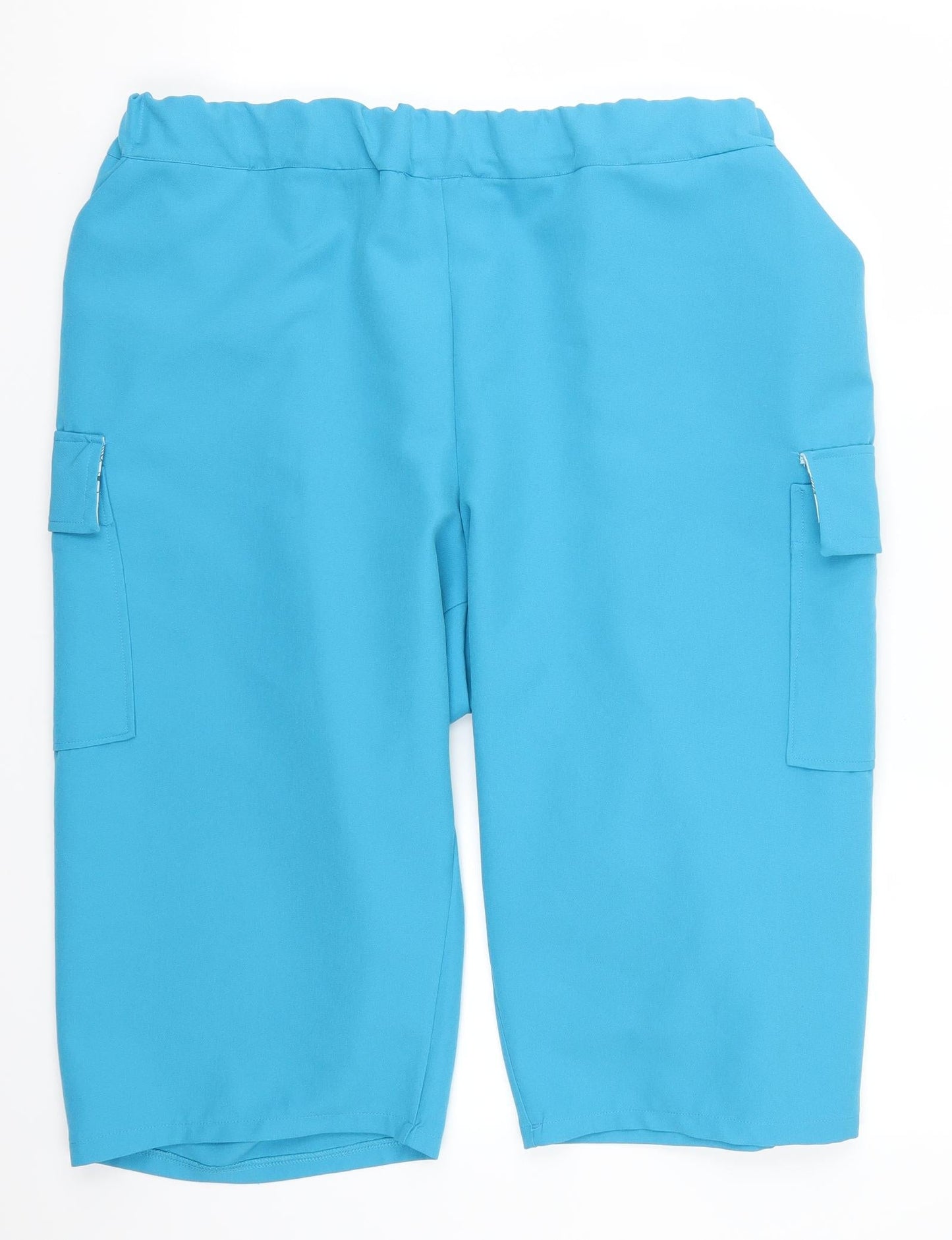 Polkadot Womens Blue   Bermuda Shorts Size 38