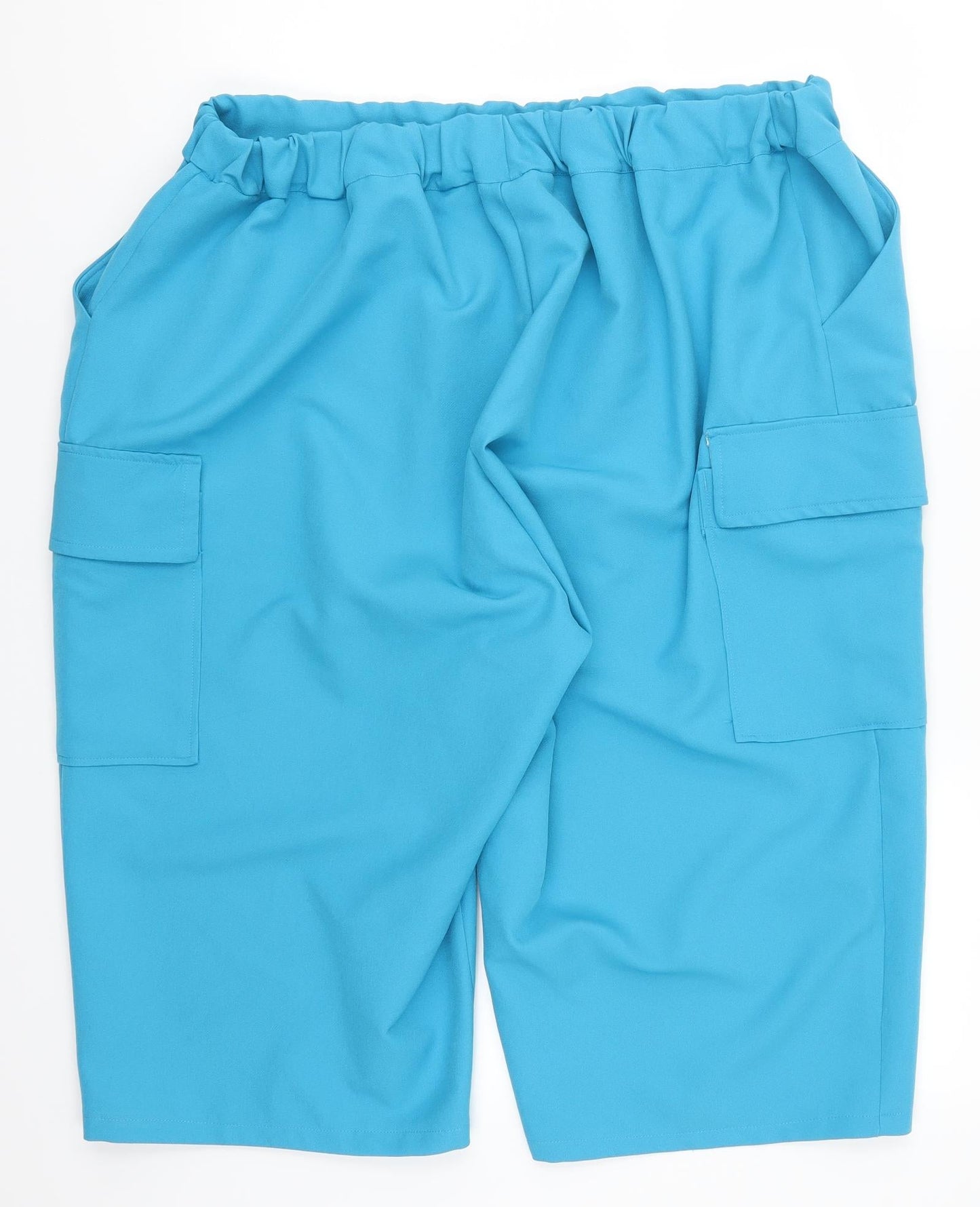 Polkadot Womens Blue   Bermuda Shorts Size 38