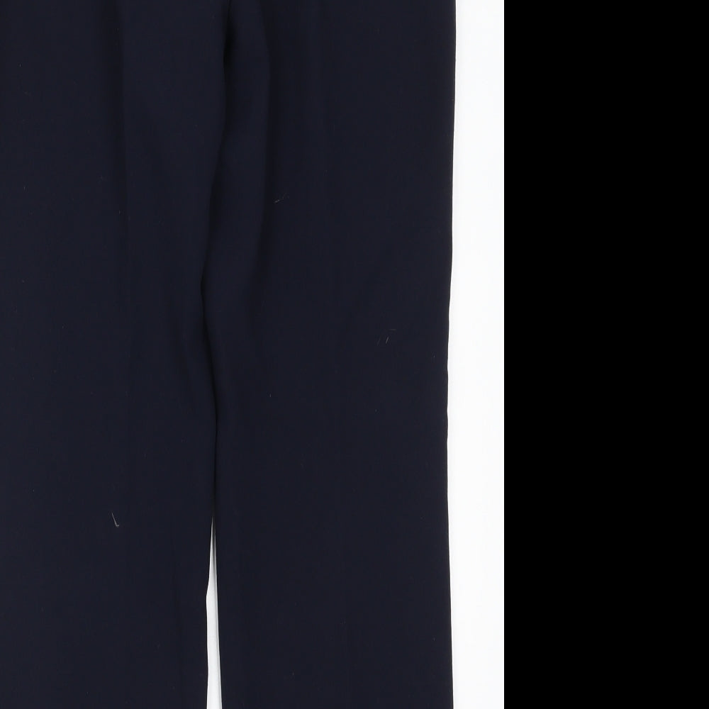 Marks and Spencer Womens Blue Trousers Size 14 L26 in