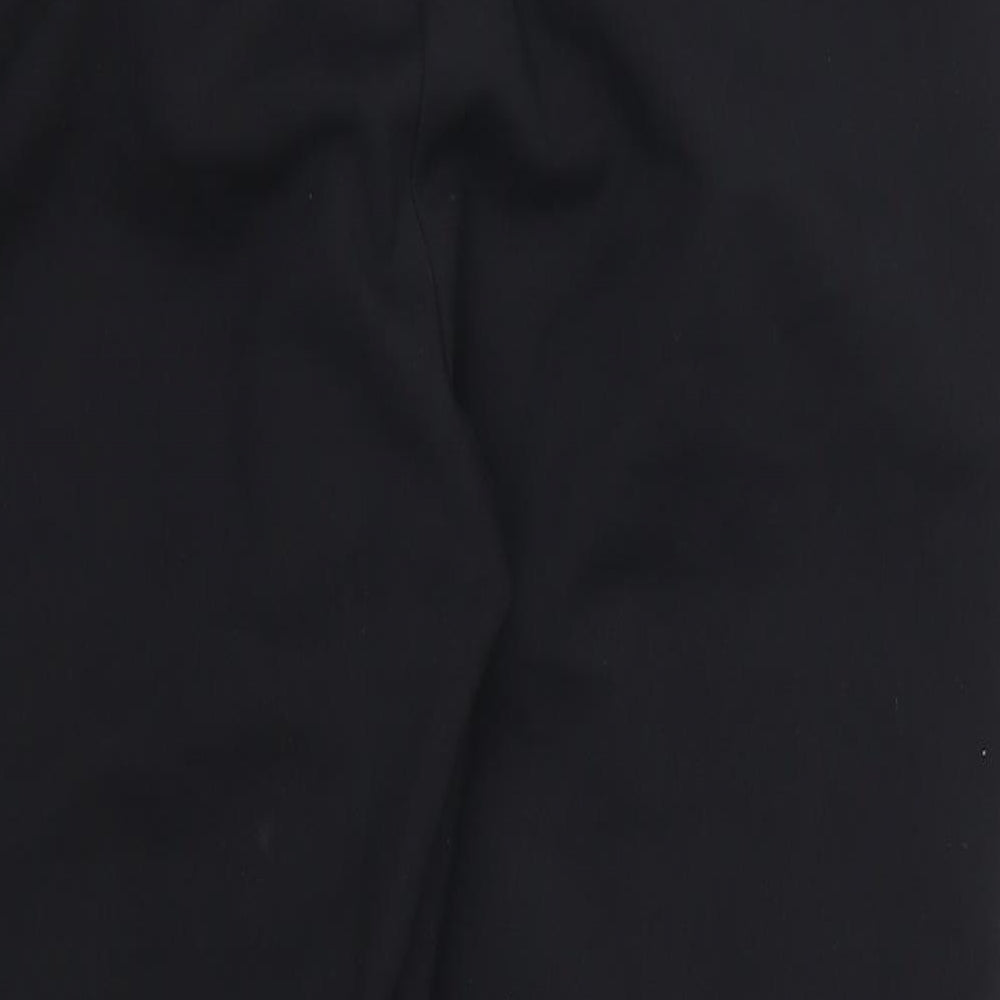 Oasis Womens Black Trousers Size 12 L24 in