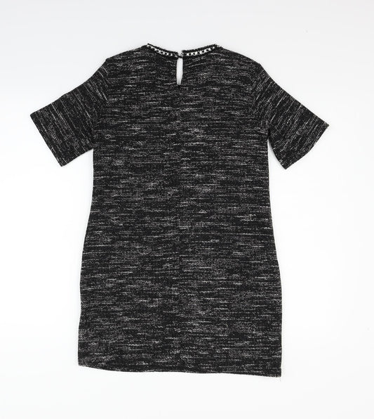 Dorothy Perkins Womens Black Fit & Flare Size 8