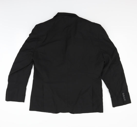 Onfire Mens Black Jacket Coat Size 42
