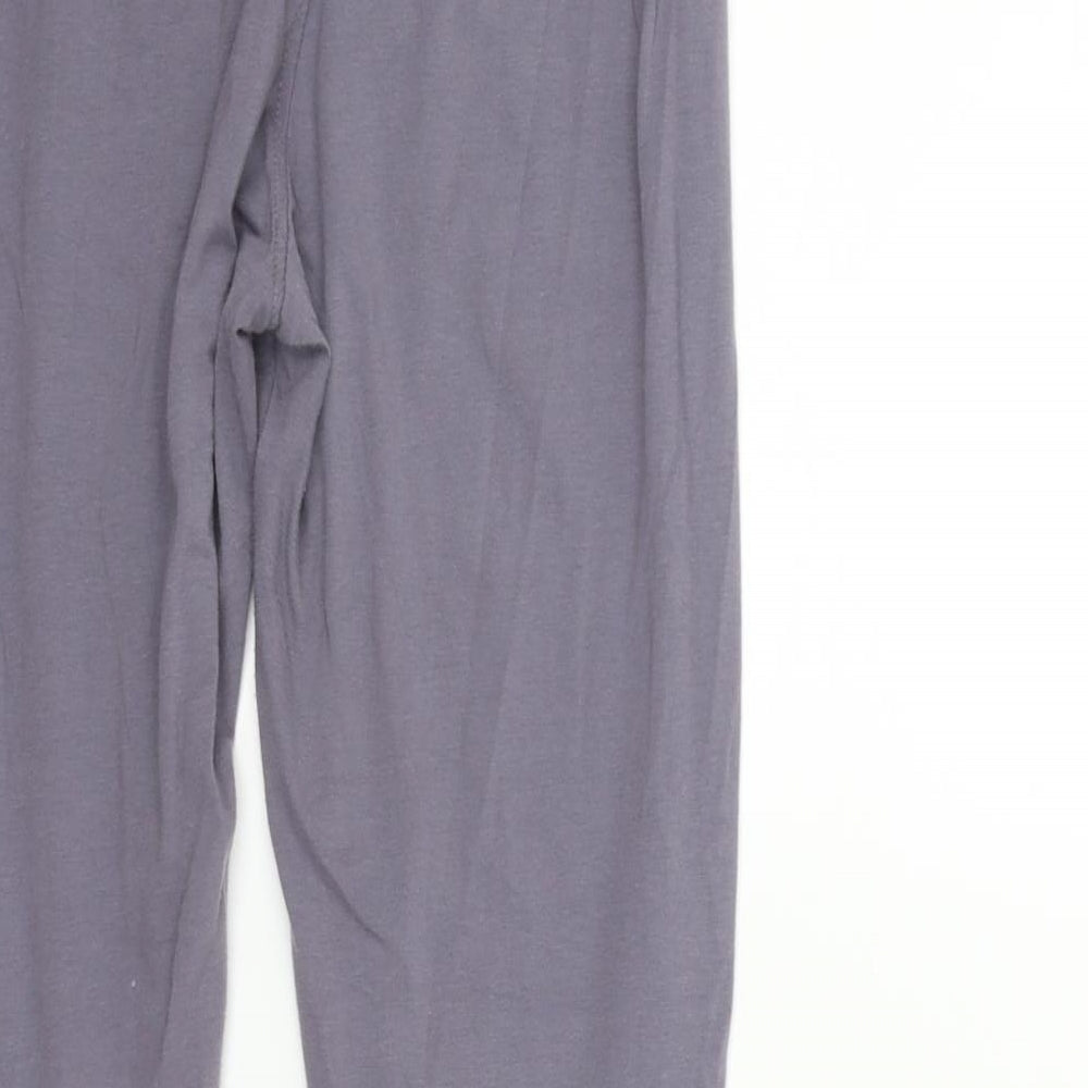 Missguided Womens Purple Trousers Size 12 L26 in
