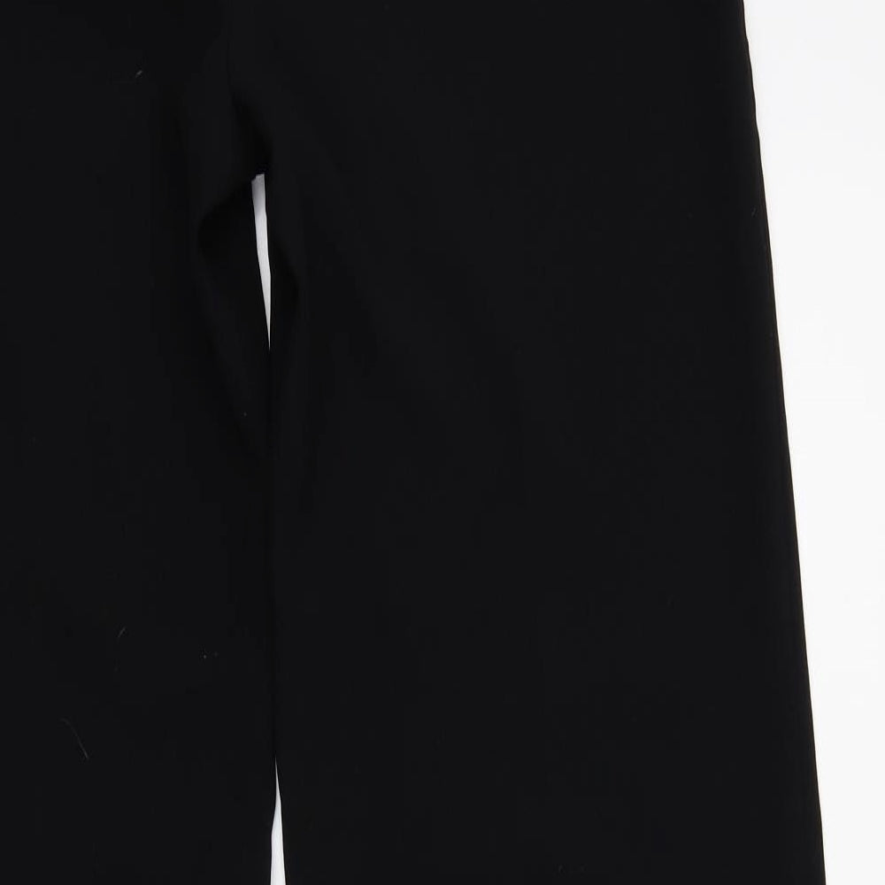 Prinsiples Womens Black Trousers Size 12 L30 in