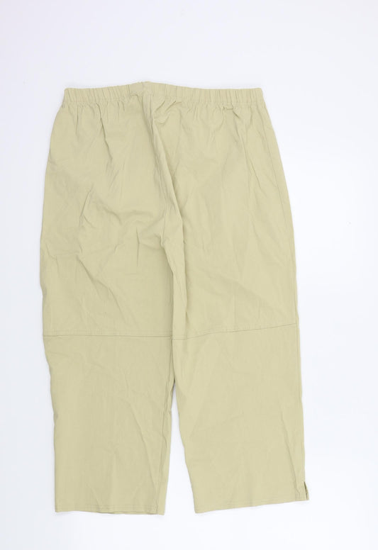 Preworn Womens Beige Trousers Size XL L20 in