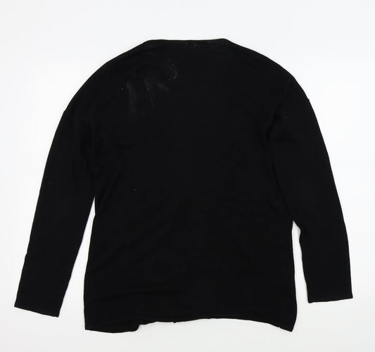 ESMARA Womens Black Cardigan Jumper Size M