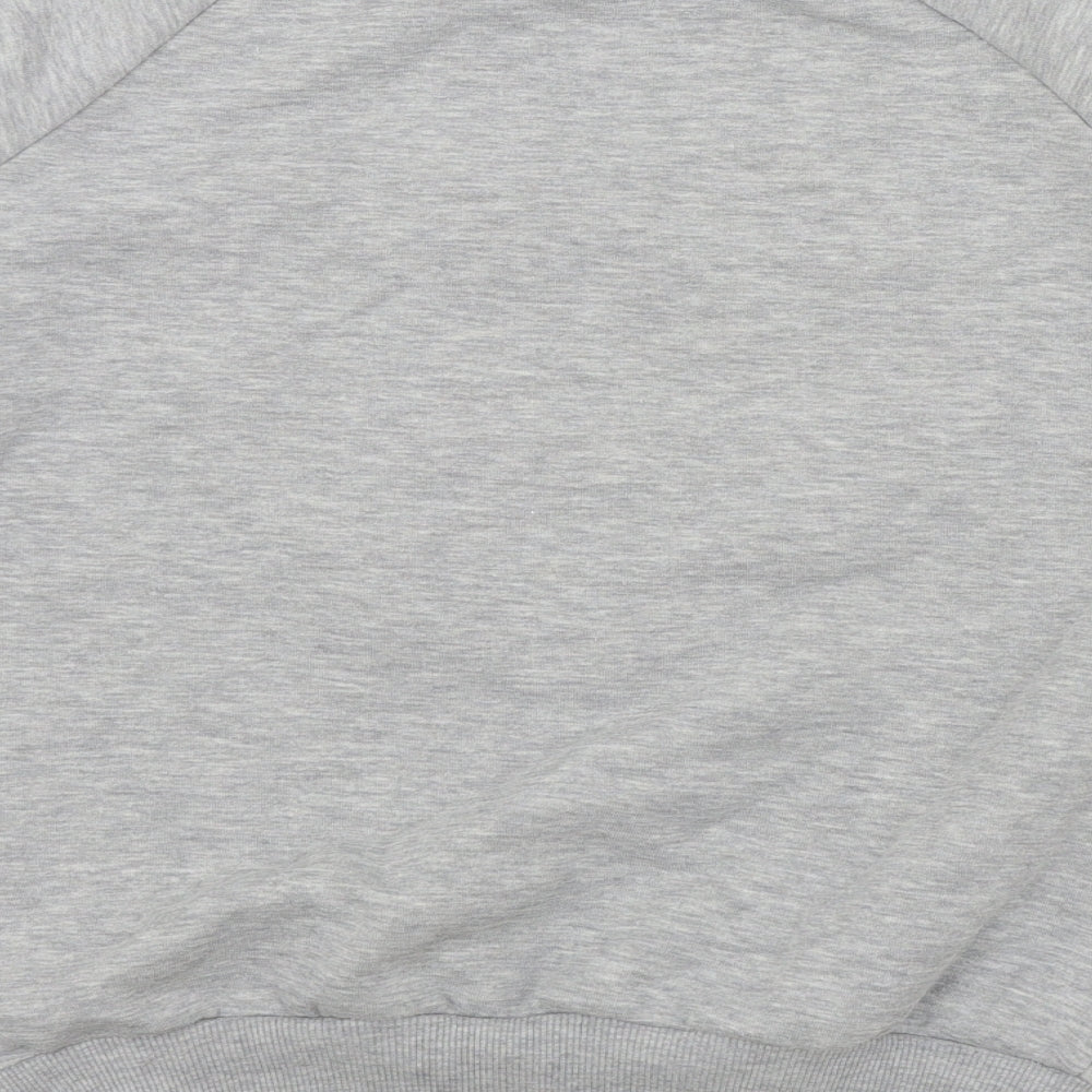 Primark Girls Grey Pullover Jumper Size 13 Years - LOVE HEART