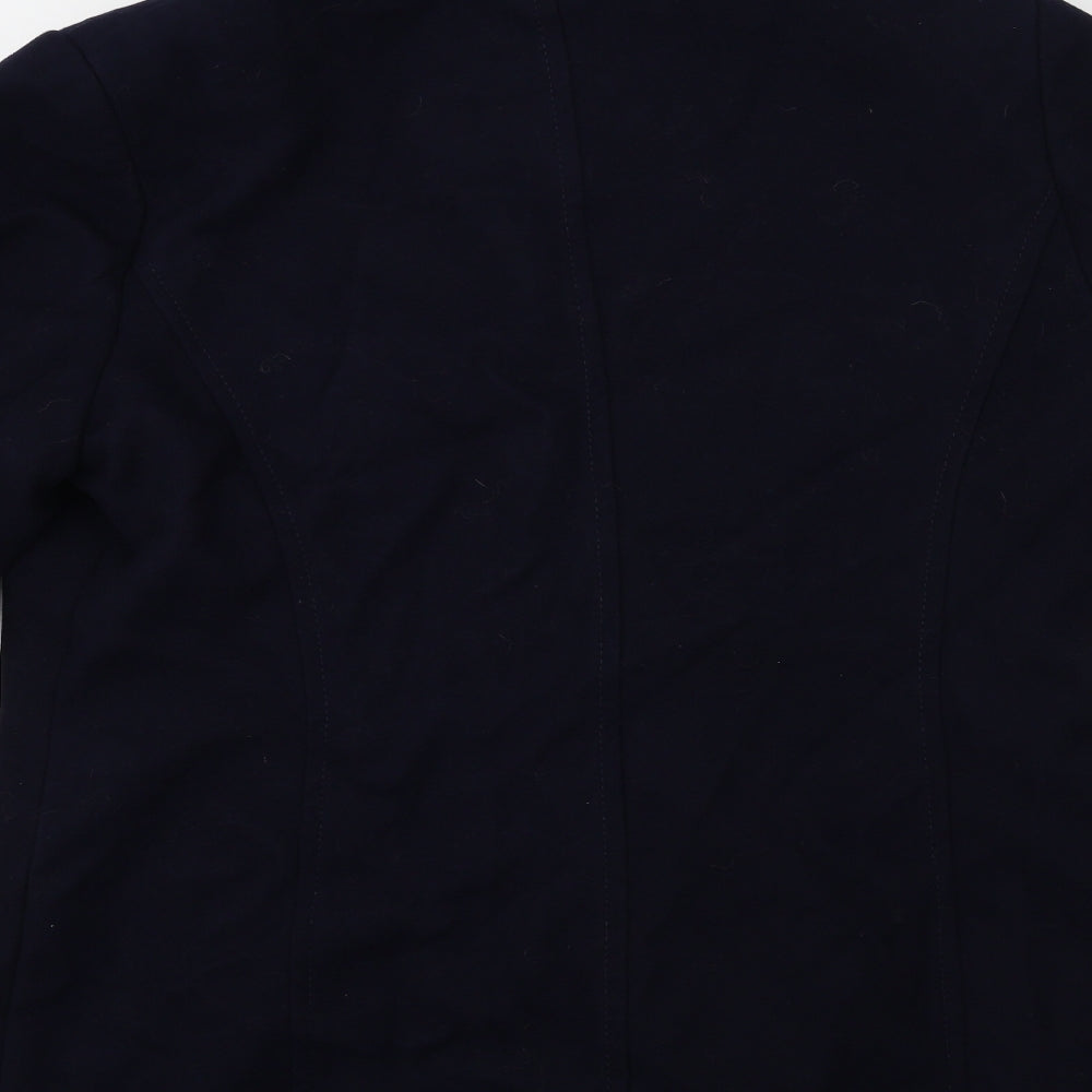 Marks and Spencer Womens Blue Overcoat Coat Size 14