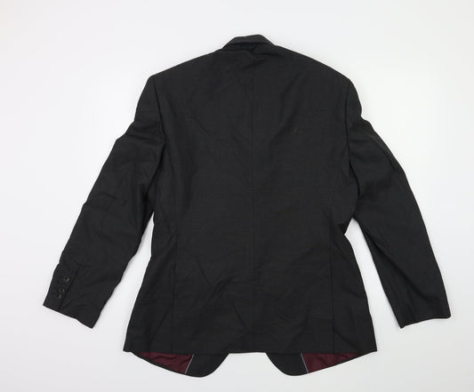 Marks and Spencer Mens Grey Jacket Suit Jacket Size 40