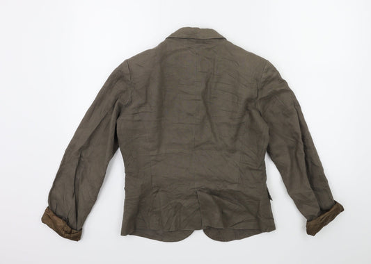 Gap Womens Brown Jacket Blazer Size 6