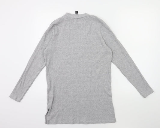 New Look Womens Grey Pullover Jumper Size 14