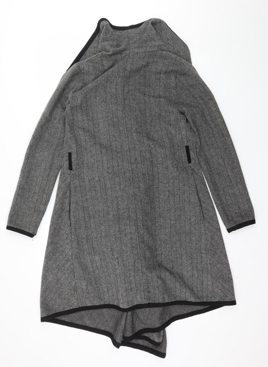 Funktional Womens Grey Herringbone Jacket Size S